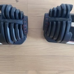 調整できるダンベル40kg x2