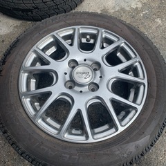 バリ山155/65R14 アルミ、スタッドレス4本