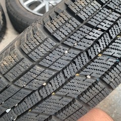 バリ山155/65R14 アルミ、スタッドレス4本
