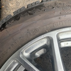 バリ山155/65R14 アルミ、スタッドレス4本