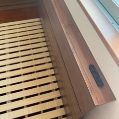 『値下げしました！』ダブルベッド（フレーム+マット）