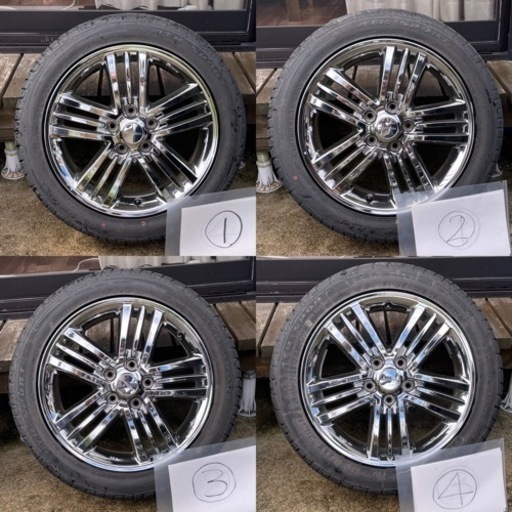 AUTECH 購入 エルグランド ライダー ホイール 17インチタイヤほぼ新品付
