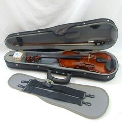 メンテ済み 程度良し カールヘフナー 分数1/2 KH165 虎杢 ドイツ KNOLL