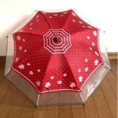 札幌市　子供用傘① 女の子60センチ　おまけあり