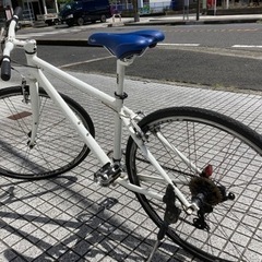 【エスケープR3】ジャイアント製　XSサイズ　前後タイヤ、サドル新品❗️8段変速　若林自転車　唐崎店　SALE中❗️