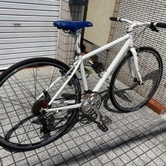 【エスケープR3】ジャイアント製　XSサイズ　前後タイヤ、サドル新品❗️8段変速　若林自転車　唐崎店　SALE中❗️