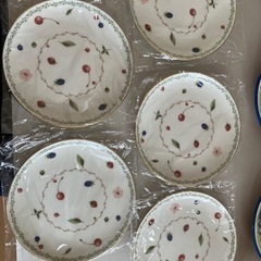 ノリタケのケーキ皿5枚セット
