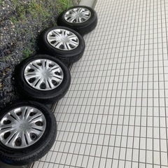 GOODYEAR 夏用タイヤ175/65R 15 4本鐵鎮ホイール付き