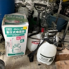 蓄圧式 噴霧器 タンク 4L   5個セット