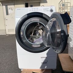 ?ジモティー限定お値下げ?】シャープ 7kgドラム式洗濯乾燥機 21年 