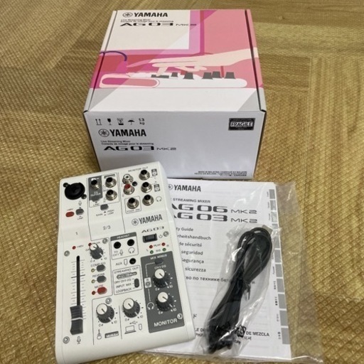 ヤマハ YAMAHA AG03 MK2 オーディオインターフェース | consecurity.com.br