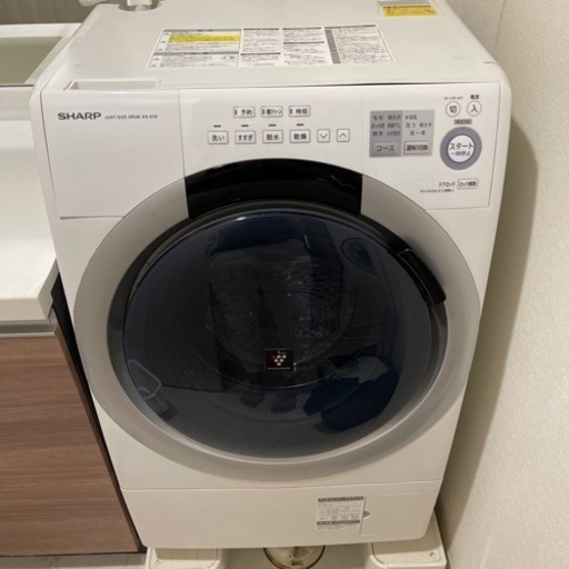 SHARP ES-S7A ドラム式洗濯機