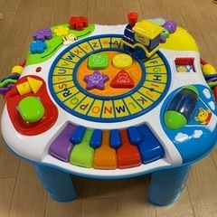 レタートレイン＆ピアノ・アクティビティ・テーブル 