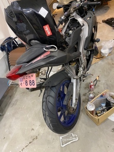 アプリリア aprilia RS125 ボアアップして155cc