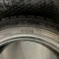 未走行に近い DUNLOP WINTER MAXX WM02 185/55R15 15インチ スタッドレス 4本 2019年製 デミオ コルト bB等　(VTD597) クレジットカード QRコード決済可能