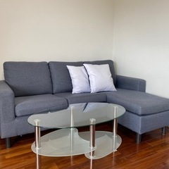 ソファー&クッション×2