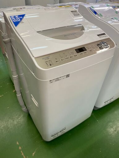 【愛品館八千代店】保証充実SHARP2020年製5.5㎏全自動洗濯乾燥機（乾燥3.5kg)