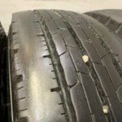 DUNLOP SPLT50 195/75R15 109/107N LT】夏タイヤ 4本【スチール 