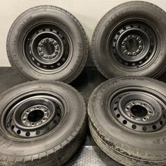 DUNLOP SPLT50 195/75R15 109/107N LT】夏タイヤ 4本【スチール 
