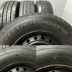 DUNLOP SPLT50 195/75R15 109/107N LT】夏タイヤ 4本【スチール 