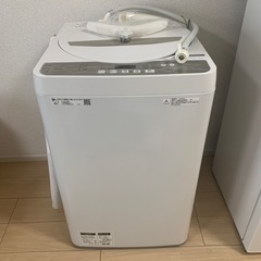 2018年製洗濯機 SHARP ES-G55UC