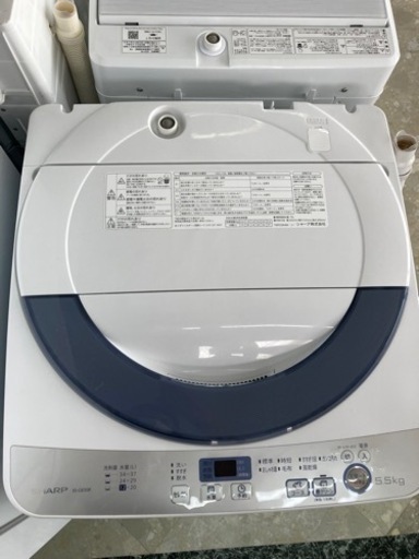 SHARP ES-GE55R-H 5.5キロ洗濯機 リサイクルショップ宮崎屋住吉店22.9.2F