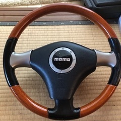 DAIHATSU純正MOMOウッドハンドル