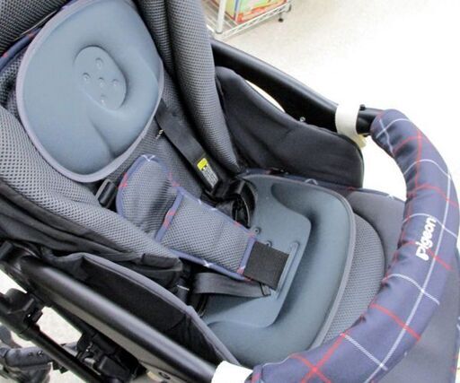 両対面ベビーカー ピジョン ランフィ 生後1ヶ月~36ヶ月頃 Pigeon 折りたたみ ハイシート ラベンダーネイビー ☆ 札幌市 北区 屯田