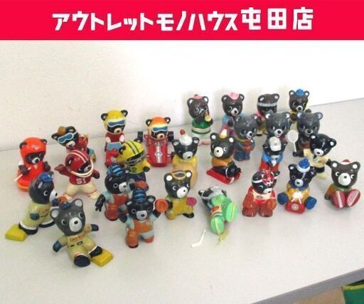 当時モノ! たくぎん たくちゃん 貯金箱 ソフビ まとめて 26体 北海道拓殖銀行 昭和レトロ ノベルティ 札幌市 屯田店