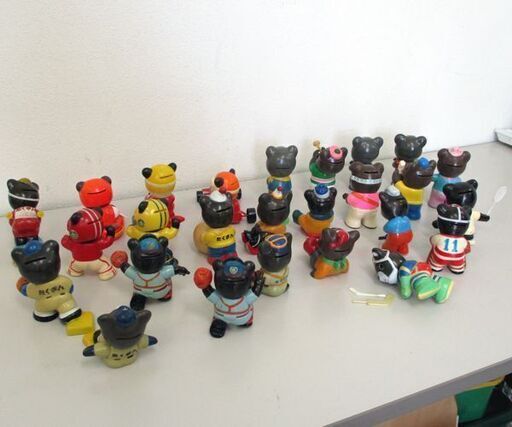 当時モノ! たくぎん たくちゃん 貯金箱 ソフビ まとめて 26体 北海道