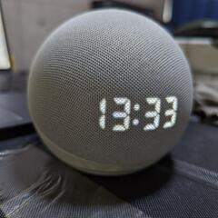 Amazon Echo Dot 第4世代　時計付き