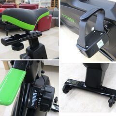 状態良好 FITBOX/フィットボックス フィットネスバイク FBX-002B-01 エアロバイク 屋内用