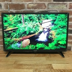 即日受渡❣️去年購入24型液晶テレビUSB.HDMI端子付き7000円