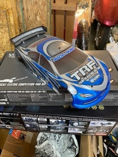 ラジコンボディー5台 タミヤ TT-02SRX TC-01フルOP ボディ5台 BLアンプ