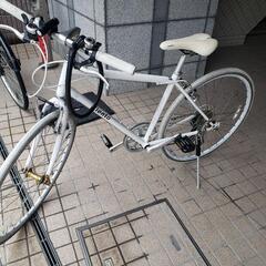 【ネット決済】白 27インチ クロスバイク
