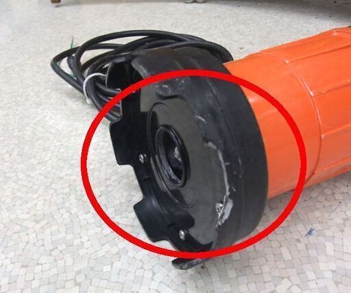 現状品 寺田ポンプ 水中ポンプ 小型汚水用 SG-150C 60Hz ホース付き ☆ 札幌市 北区 屯田