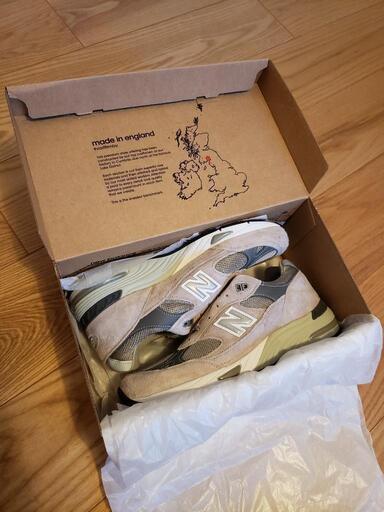 【新品】New Balance M991GL Gray UK8 26.5cm