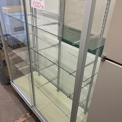 ショーケース　鍵付き　幅120 奥行き45 高さ150cm