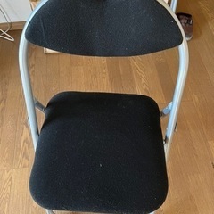パイプ椅子2脚