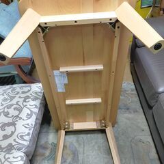 セール中につき、通常特価14,278円より20％引きの11,422円!　NITORI ニトリ センターテーブル (Nコレクション100 T-01 NA) 無垢材 座卓 天然木 幅100cm 奥行き50cm 高さ38cm