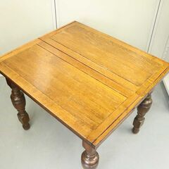 英国 アンティーク 輸入家具 ドローリーフテーブル ダイニングテーブル ①