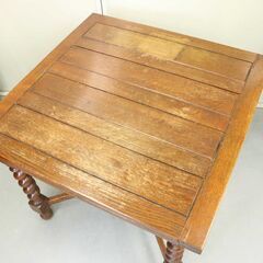 英国 アンティーク 輸入家具 ドローリーフテーブル ダイニングテーブル ②
