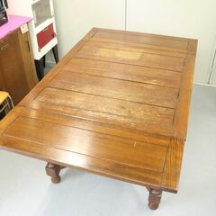 英国 アンティーク 輸入家具 ドローリーフテーブル ダイニングテーブル ②