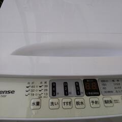 全自動洗濯機4.5kg　Hisense　2022年製