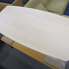 札幌白石区 ニトリ センターテーブル リブレス120 ホワイトウォッシュ 