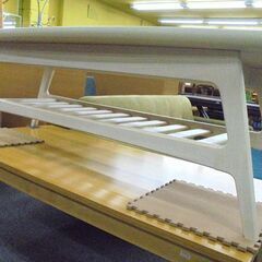 札幌白石区 ニトリ センターテーブル リブレス120 ホワイトウォッシュ 