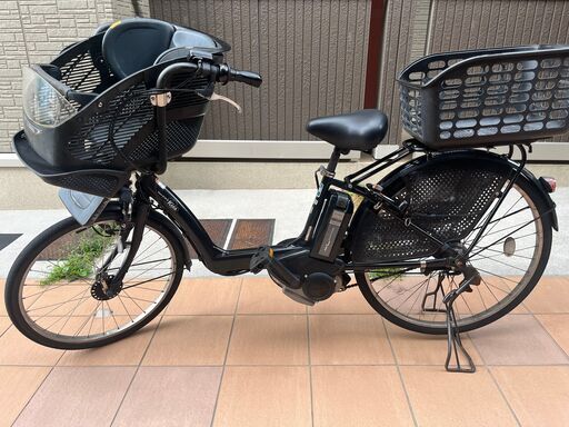 YAMAHAパスKISS　電動アシスト自転車　子供シート付き　Electric Assisted Bicycle