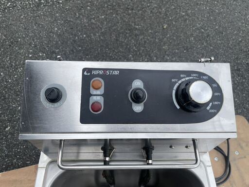 ■中古品 キプロスター 卓上電気フライヤー 100Ｖ 9Ｌ 2017年 PRO-9FTL-G 卓上フライヤー 動作問題なし■
