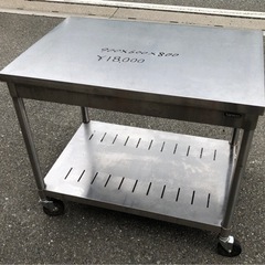 ⭐︎中古品　タニコー　作業台　900×600×800mm  厨房用品⭐︎
