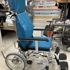 【未使用品】KAWAMURA 介助用車いす ブルー チェック柄【ユーズドユーズ名古屋天白店】J2068 未使用品】KAWAMURA 介助用車いす ブルー チェック柄【ユーズドユーズ